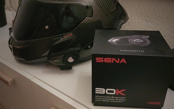 Carberg Drift Evo 2 Carbon Integralhelm inkl. sena 30k - Bild 2