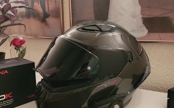 Carberg Drift Evo 2 Carbon Integralhelm inkl. sena 30k - Bild 7