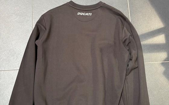 SWEATSHIRT CREW HALS LOGO SCHWARZ   - Bild 2