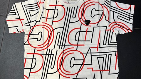 T-SHIRT SKYLINE AOP WEISS 