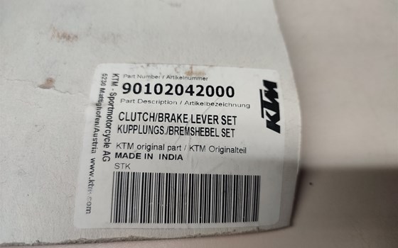 Hebel Set Kupllungshebel und Bremshebel KTM - Bild 2