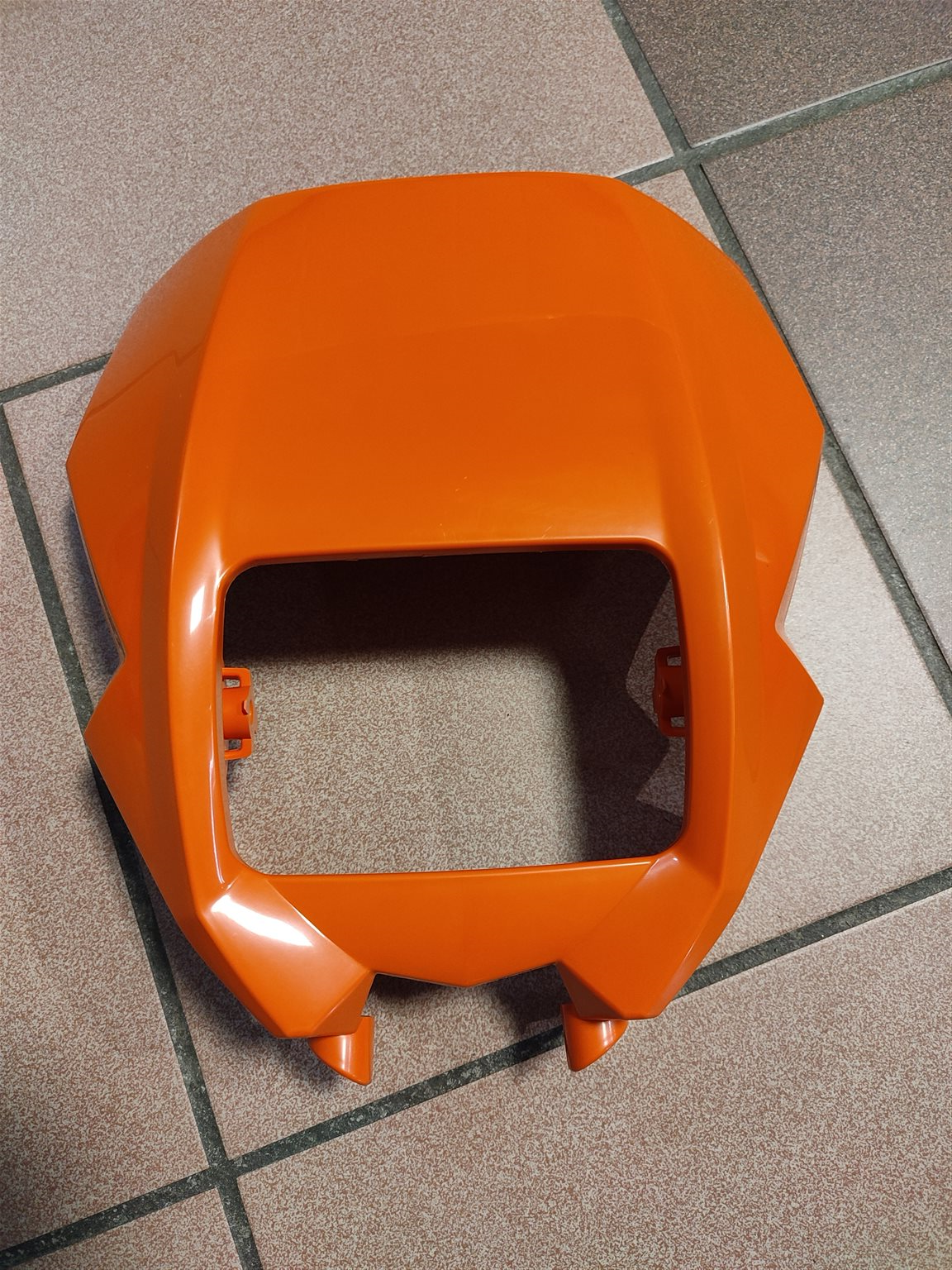 Scheinwerfermaske orange KTM LC4