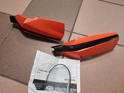 Handprotektoren Set orange für KTM 