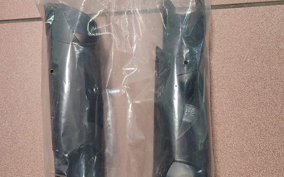 Gabelschutz links und rechts im Set schwarz - Bild 1