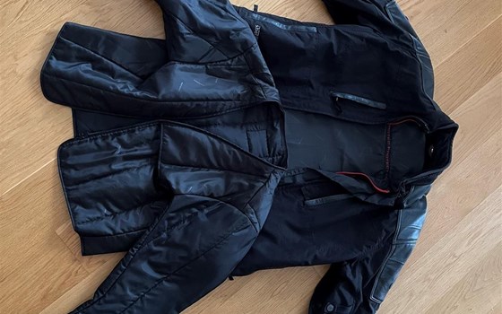 Hein Hein Gericke Leder Motorradjacke mit Innenweste - Bild 2