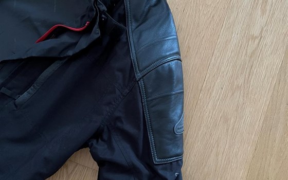 Hein Hein Gericke Leder Motorradjacke mit Innenweste - Bild 5