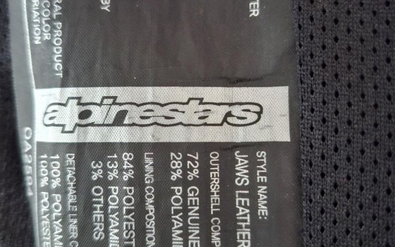 Alpinestars Jaws Lederjacke - Bild 4