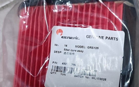 Luftfilter für  KSR GRS125 - Bild 1