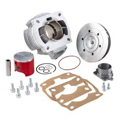 Rennzylinder BFA/FRT GP Air Cooled 180 ccm für Quattrini C1-Pro/ Fabbri/ BFA Motorgehäuse für Vespa 50-125/PV/ET3/PK/S/XL/2 2T AC