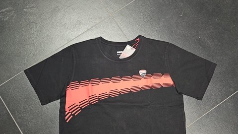 T-SHIRT  DC LIVERY  SCHWARZ DAMEN M