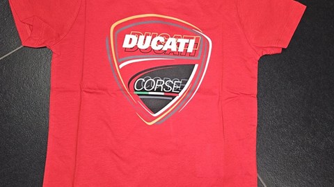 DC SKETCH 2.0 RED T-SHIRT KIND 4-6 A/Y