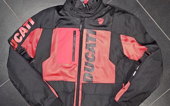 JACKE TOUR SUMMER C1 HERREN ROT/SCHWARZ M - Bild 1