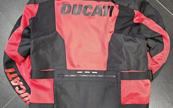 JACKE TOUR SUMMER C1 HERREN ROT/SCHWARZ M - Bild 2