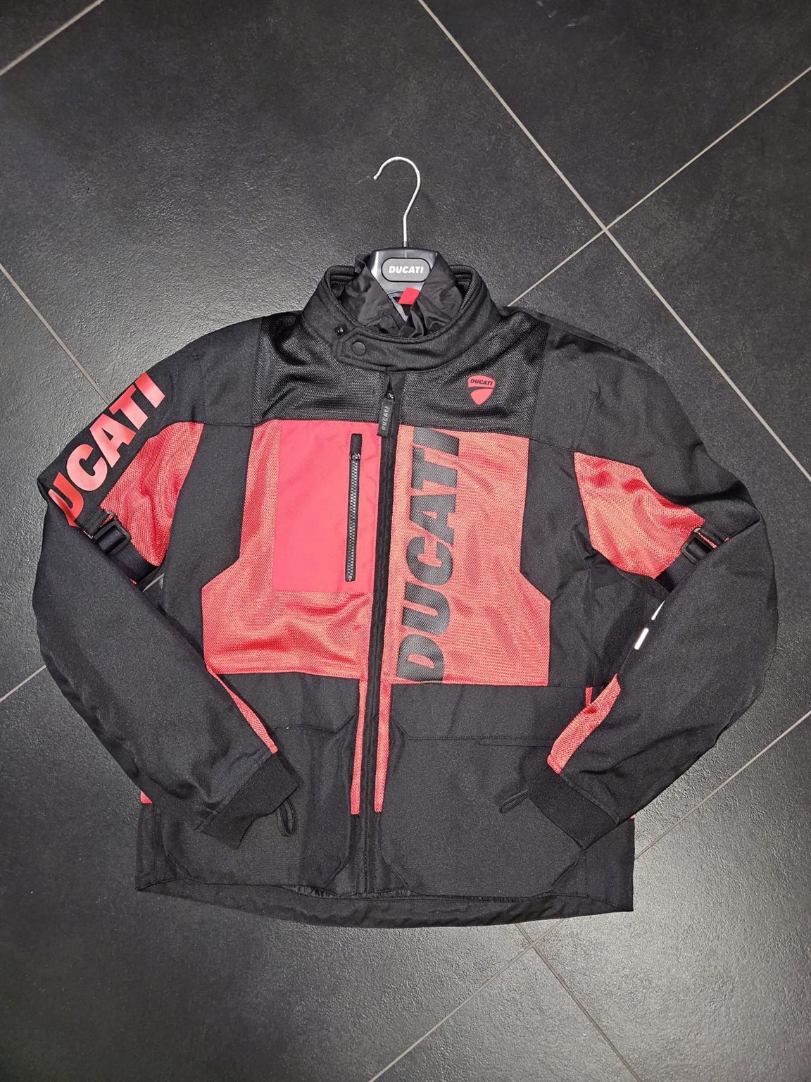 JACKE TOUR SUMMER C1 2.0 HERREN ROT/SCHW XXL