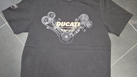 T-SHIRT Ducati Bayreuth SCHWARZ HERREN L