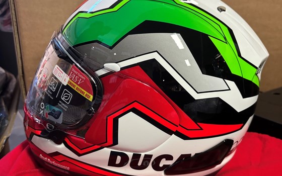 INTEGRALHELM D.CORSE V8 FLAG ECE 22-06 M - Bild 3