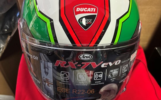 INTEGRALHELM D.CORSE V8 FLAG ECE 22-06 L - Bild 1