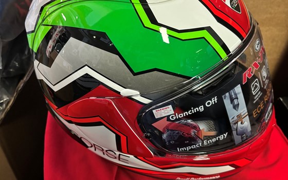 INTEGRALHELM D.CORSE V8 FLAG ECE 22-06 L - Bild 3