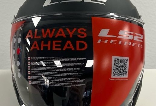 Jet Helm Twister II Luna Matt Black Neon - Bild 2