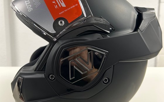 LS2 Klapphelm Advant Solid, Matt Schwarz in 3XL - Bild 3