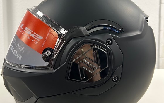 LS2 Klapphelm Advant Solid, Matt Schwarz in 3XL - Bild 1