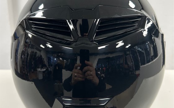 LS2 Klapphelm Advant Solid Gloss Black, Größe XXL - Bild 4