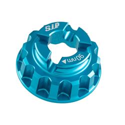 Sicherungskorb Mutter SW22 SIP PERFORMANCE, Bremstrommel, vorne für Vespa PK50-125/S/SS/XL/XL2/Automatica/PX80-200E 2°/Lusso/'98/MY/'11/T5/Cosa/LML Star 125-200 2T/4T/ Star 125/II/Lite 4T Automatica/C