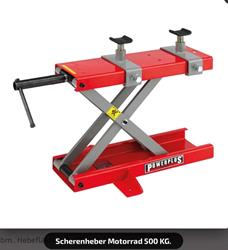 Montageständer und Scherenheber