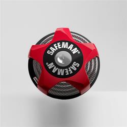 Sicherheitsschloss SAFEMAN rot