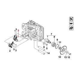 Ventil Shim PIAGGIO, Kipphebel Ventile für Vespa LX/S 50ccm 4T AC, 4-Ventil