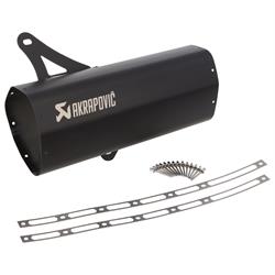 Hülle AKRAPOVIC Reparaturkit Black Edition P-RKS467RSS350 für Vespa Vespa GTS/GTS Super/GTV/GT 60 125-300ccm (-'16) Euro3 125-300ccm, i.e.