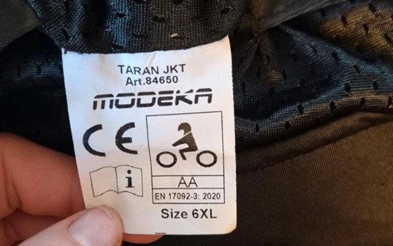 Motorradjacke Modeka 6XL - Bild 7