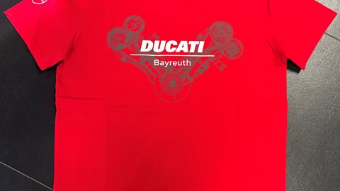 T-SHIRT Ducati Bayreuth ROT HERREN S