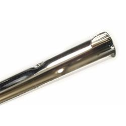 Monoschlitzrohr CUPPINI Beinschild 71966+71967 für Vespa 180 SS/180-200 Rally