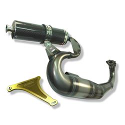 Rennauspuff PM X-Tech für GILERA/ITALJET Runner FXR/LXT180/Dragster