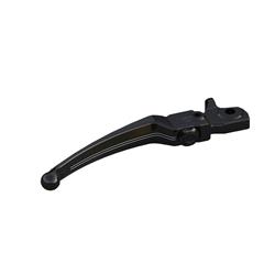 Sporthebel WUNDERKIND 2Stripes 
rechts, für Vespa GTS/GTS
Super 125/300/310ccm (`22-), 
Aluminium eloxiert, 
Homologation: mit ABE, KBA
91118, schwarz/schwarz, einstellbar, 
als Accessoire - sehr schö