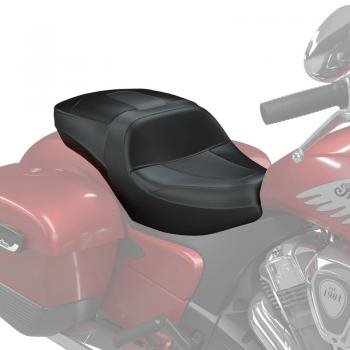 Indian Motorcycle ClimaCommand Comfort+ Sitz, Schwarz