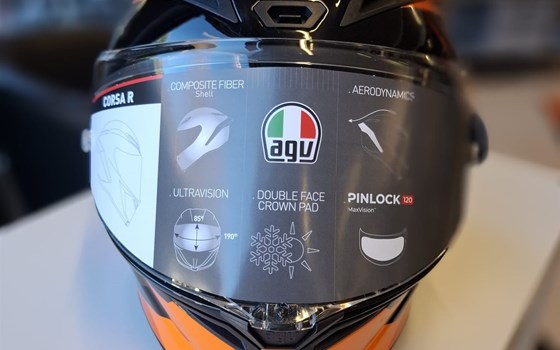 KTM Corsa R Helm - Bild 4