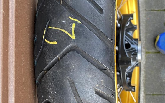 BMW R1200gs R1250gs Radsatz gold Kreuzspeichenräder Felgensatz - Bild 6