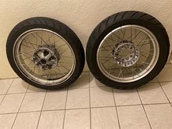 BMW R1200gs R1250gs Radsatz silber Kreuzspeichenräder Felgensatz