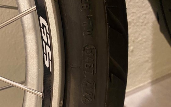 BMW R1200gs R1250gs Radsatz silber Kreuzspeichenräder Felgensatz - Bild 5