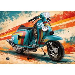 Poster SIP mit Motiv Lambretta Innocenti Customscooter