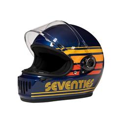 Helm 70`S GT - Gran Turismo, blau, Gr. L, 59-60 cm Integralhelm