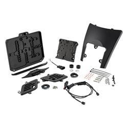 Nummernschildhalter Rücklicht WUNDERKIND für französische Kennzeichen 210 x 130 mm, hinten, 107430-A89-F15 für Vespa GTS/GTS Super/GTV 125/300/310ccm (2023-)