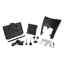 Nummernschildhalter Rücklicht WUNDERKIND für französische Kennzeichen 210 x 130 mm, hinten, 107239-A89-F15 für Vespa GTS/GTS Super/GTV 125/300/310ccm (2023-)