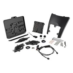 Nummernschildhalter Rücklicht WUNDERKIND für österreichische Kennzeichen 210 x 170 mm, hinten, 107430-A98-F15 für Vespa GTS/GTS Super/GTV 125/300/310ccm (2023-)