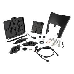 Nummernschildhalter Rücklicht WUNDERKIND für luxembugische Kennzeichen 200 x 140 mm, hinten, 107430-A88-F15 für Vespa GTS/GTS Super/GTV 125/300/310ccm (2023-)