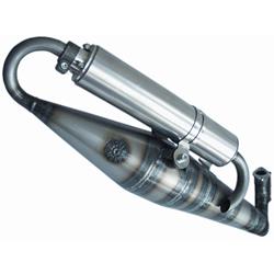 Rennauspuff JOLLY MOTO by JL für APRILIA/GILERA/PIAGGIO 125-150 SR/GILERA 125-180 Runner FX/FXR/TPH/Typhoon/ITALJET 125-180 Dragster/PIAGGIO 125-180 Hexagon/LX/LXT/Skipper/SKR für GILERA/PIAGGIO 125-1