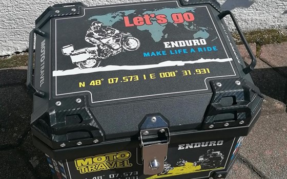 Triumph 400 Scrambler Street Topcase - Bild 1