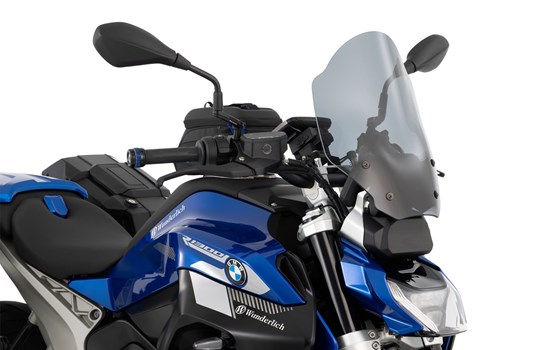 Verkleidungsscheibe MARATHON R 1300 R - rauchgrau - mit Scheibenhalterung - Bild 2